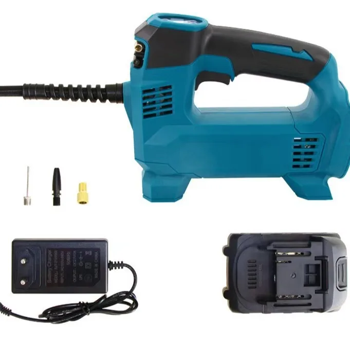 Аккумуляторный насос для автомобильных шин