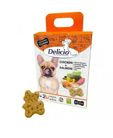 salmon pumpkin dog treats