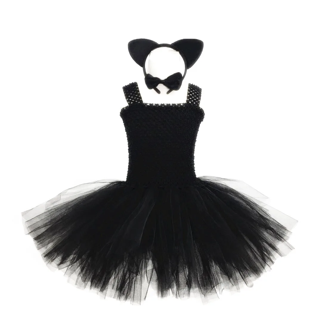Tutu Black Cat Costume Child The Cats Meow Custom Costume Cat Tutu