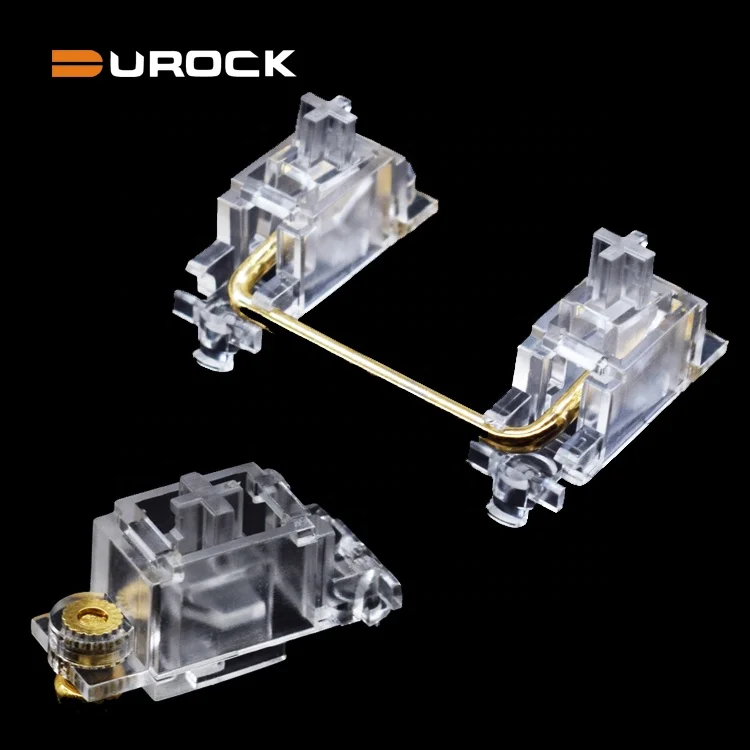 Oem Pcb Mount Mechanical Keyboard Satellite Axis Gold Plated Keycap Stabilizers 7u 6 25u 2u View Keycap Stabilizers Durock Oem Product Details From Shenzhen Durock Technology Co Ltd On Alibaba Com