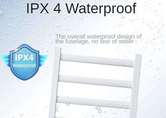 Towel Rack Electric Radiator, LSA, Steel - detail 8