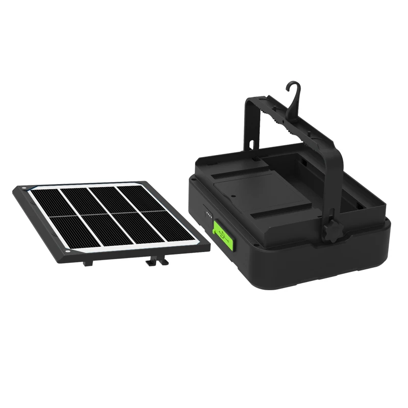 GDPLUS 100W 120W Solar Power Flood Lights Stepless Adjusted Solar Flood Lights Outdoor Waterproof LED