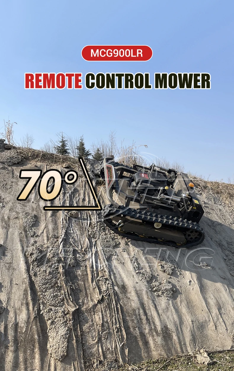 product high mowing industrial robotic gasoline lawnmower 190cc satellite gps epa ce euro 5 diy remote control grass cutting machine-6