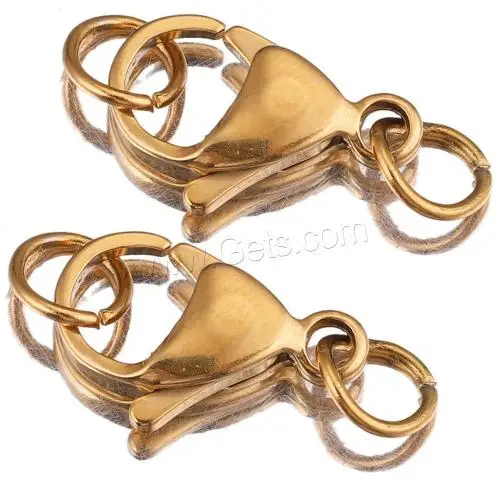 Diy Fashion Jewelry Findings 304 Stainless Steel Lobster Claw Clasp