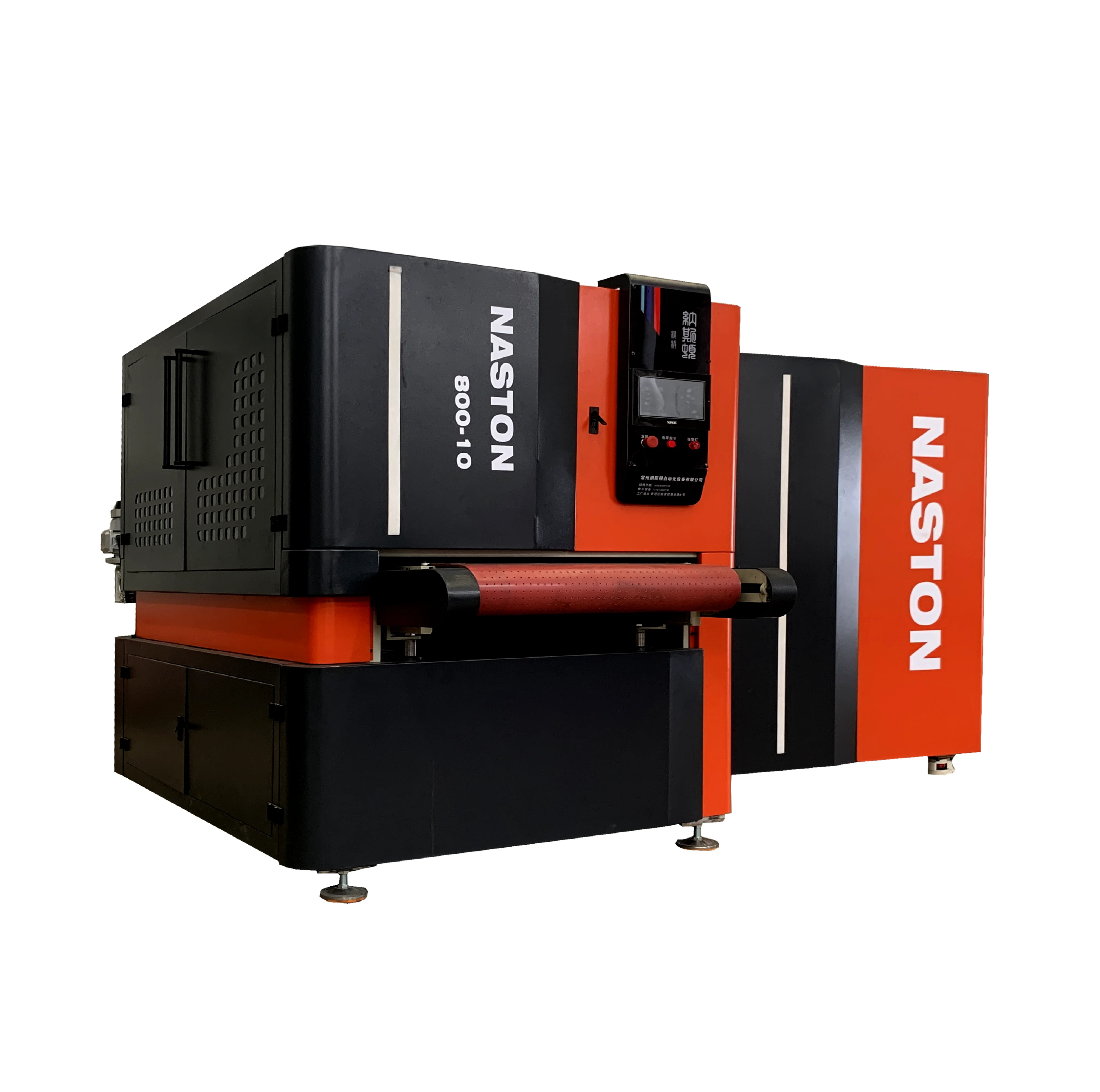 User-Friendly Automatic Deburring Polishing Grinding Machine with Strong Vacuum Suction Conveyor Belt Core Components Inclu