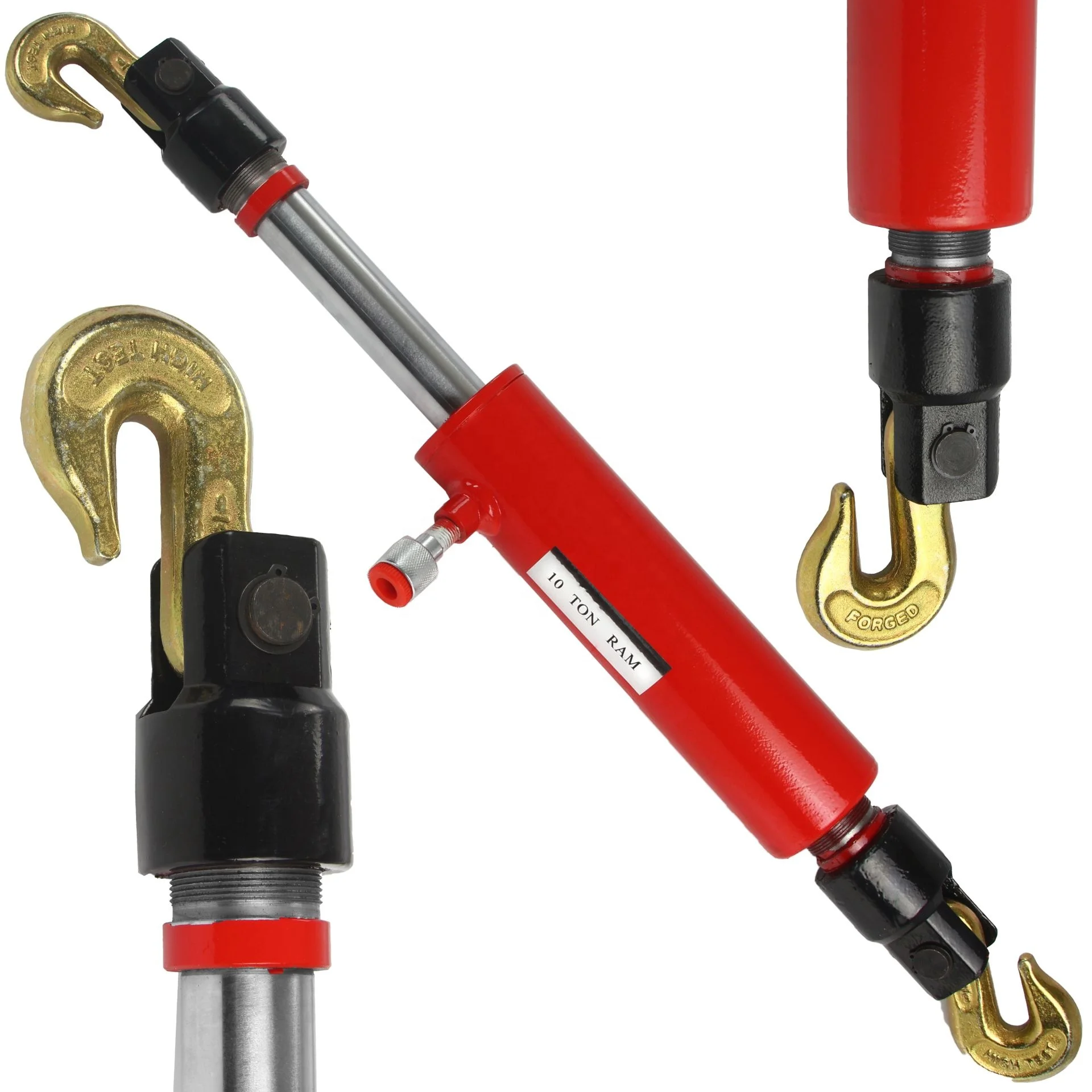 10 Ton Hydraulic Pull Back Ram Cylinder Body Repair Kit For Factories