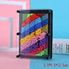 Rainbow Black Square Small