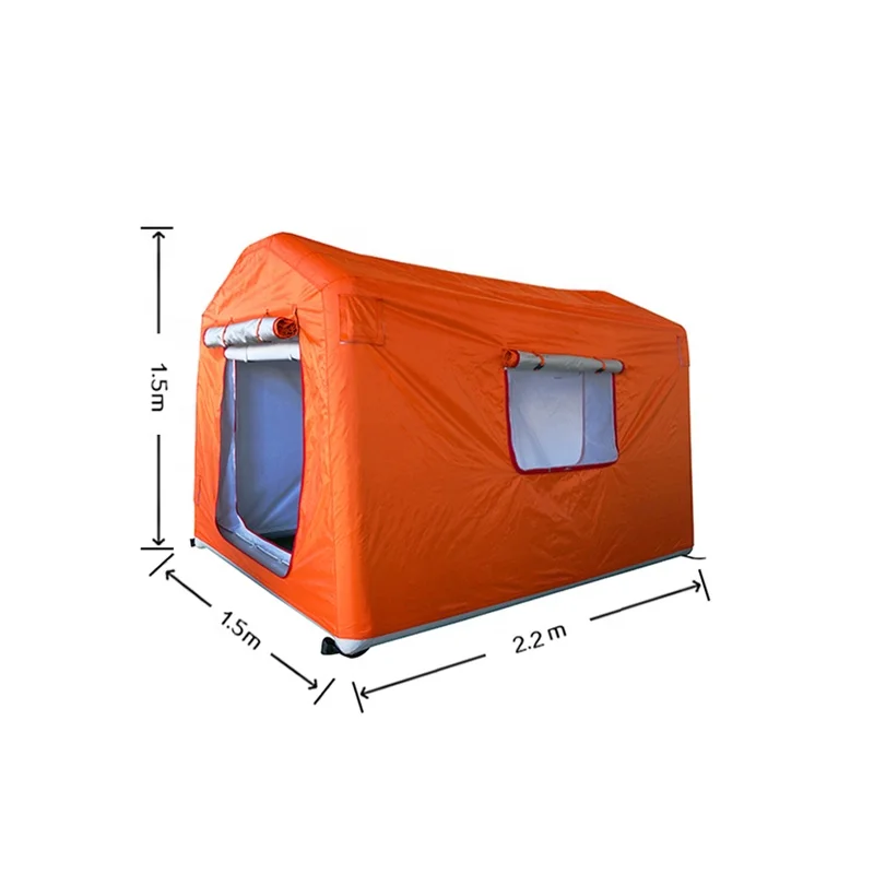 High Quality Quick Open Inflatable Double Layer Camping Tent In Mountain