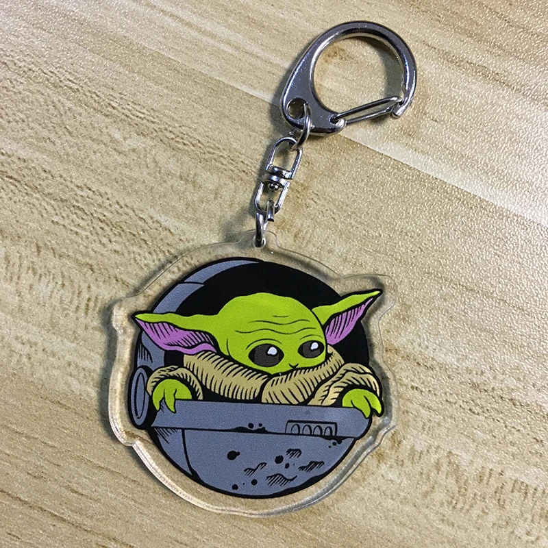 Funny Tv Drama Baby Yoda Cartoon Picture Keychain Handmade Anime Key Rings Party Gifts Buy Baby Yoda Keychain Cartoon Keychain Keychain For Gifts Product On Alibaba Com