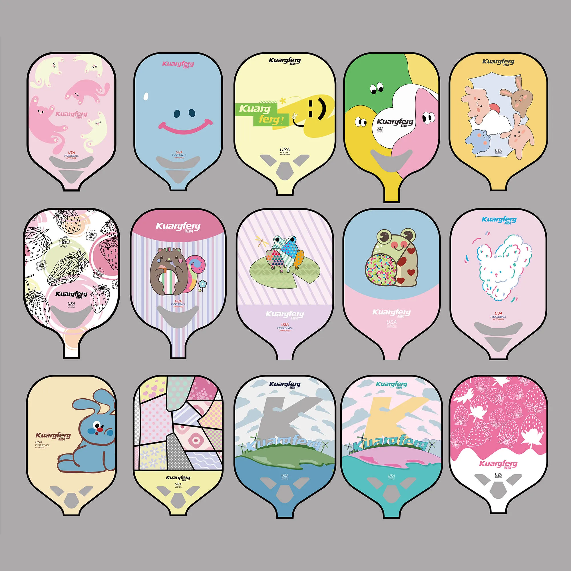 Pickleball Paddle Set Includes Two Square Wood Paddles With One Pickleball