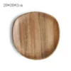 Madera maciza - Placa de madera de nogal de forma irregular 20*20*2cm