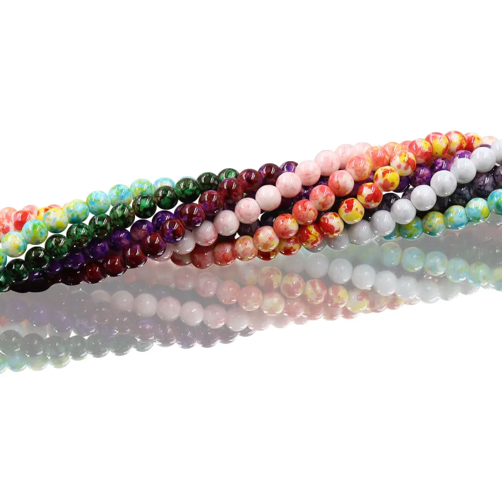 Stock For Sale Wholesale Glass 8mm Beads For Bracelet Making - Buy ...