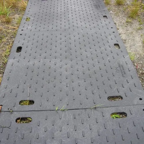 HDPE UHMWPE Plastic Ground protection Mat for Heavy Equipment