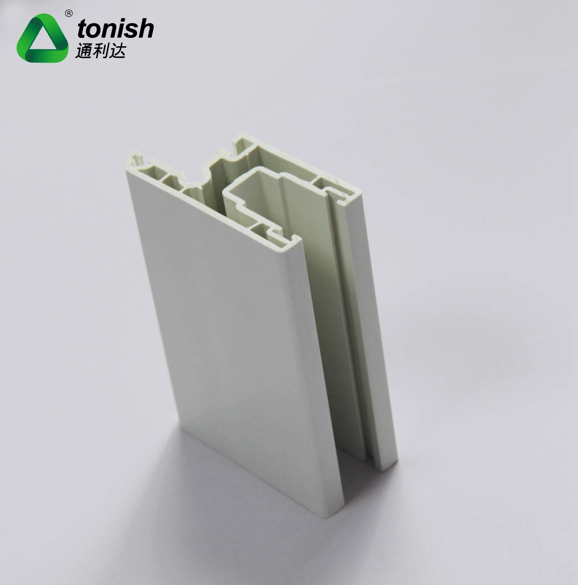 China Upvc Plastic Window Customized  Multiple Track Sliding System Pvc Profile for windows and Doors