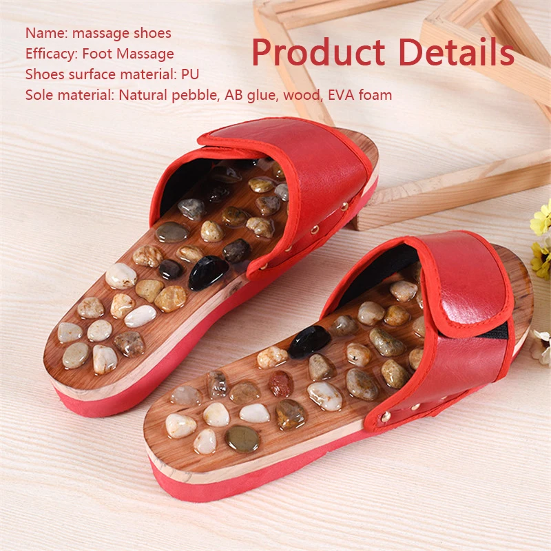 Women's Summer Magnet massage slippers Woman Slides Casual Health Stone Massage Home Shoes Indoor Flip Flops Ladies Flat Sandals