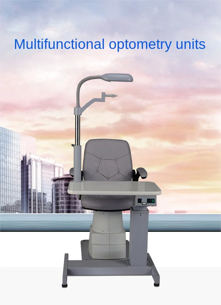 Rightway Brand New Design Ophthalmic Unit Optometry Combined Table and Chair With Best Quality