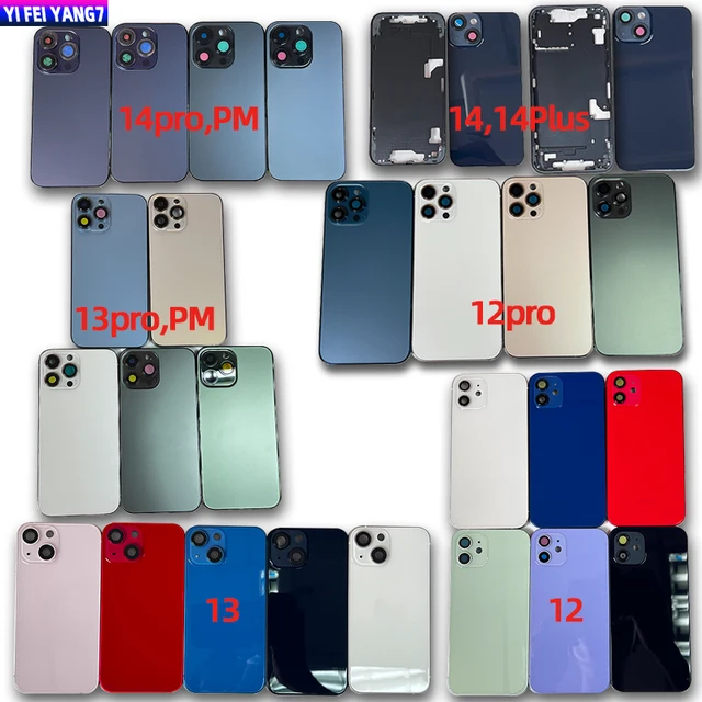 Wholesale Back housing for iPhone 14 13 12 11 X XS Pro Max Original Battery Cover Fast Delivery