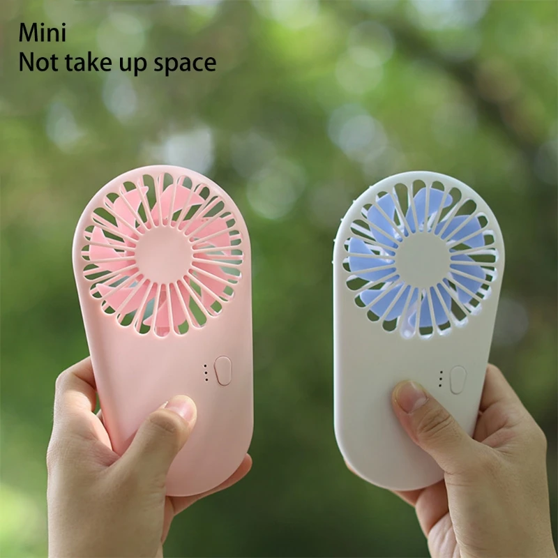 Mini Small Fan Usb Charging Desktop Handheld Twoinone With Bracket