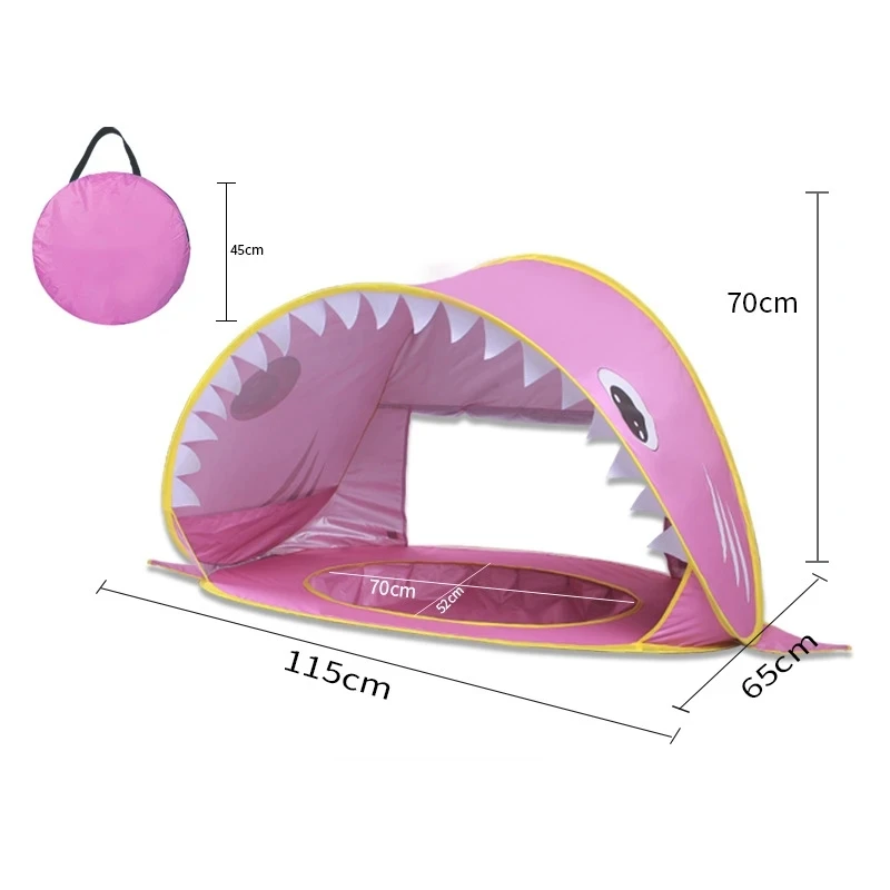 New Design Factory Sale Outdoor Shower Bath Tent Portable Sunshade Baby Beach Tent For Kids factory