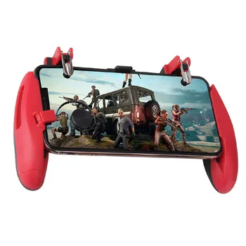 Z8 Mobile Phone Gamepad L1R1 Fire Button Aim Key Shooter Trigger Adjustable Controller For Pubg Game Pad Joystick  Phone stand