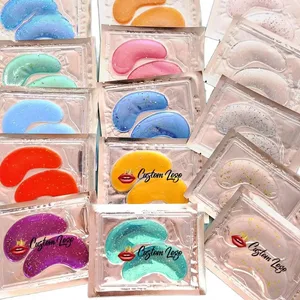 Bosman Custom Deep Nourishing Seaweed Hydrogel Eye Patches Smooth Eye Wrinkles Brightening Effect Removes Dark Circles Eye Pads