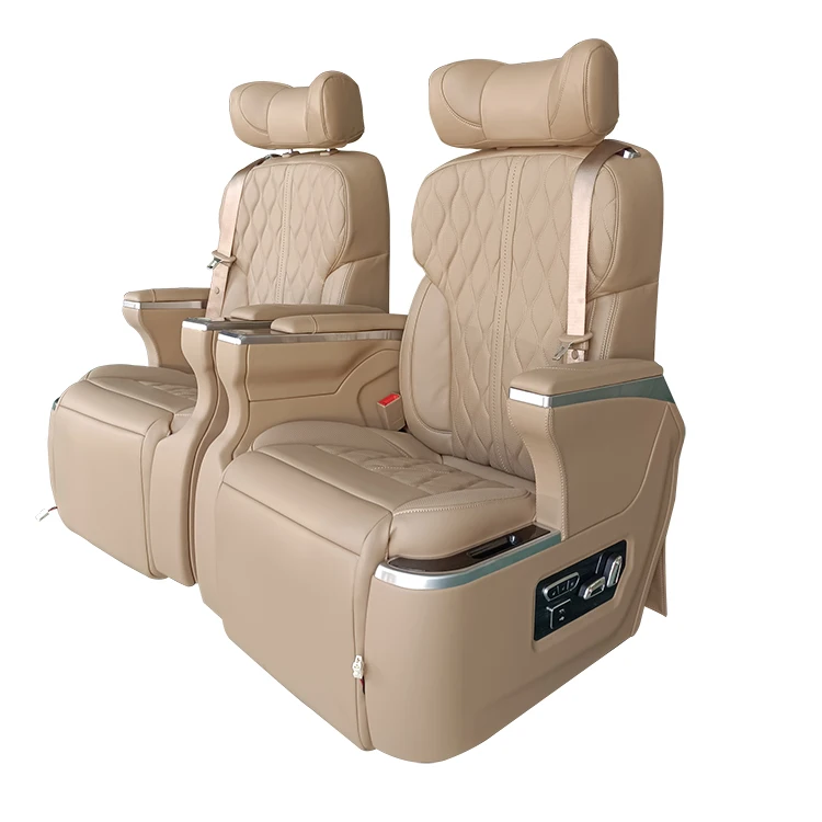ST-HD Modified Electric Vip Luxury Car Seat with Massage Ventilated for Sprinter Van Vito Hiace Alphard for W447 v Class