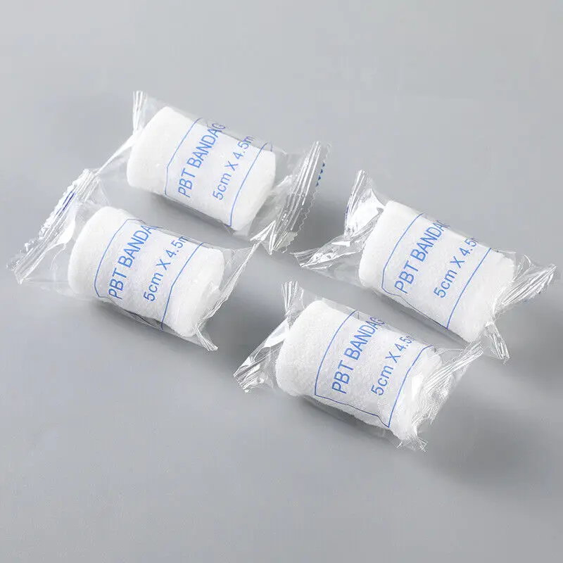 First Aid Bandage High Quality Thick Sterile Surgical Gauze Cohesive Crepe Elastic Medical Gauze Roll
