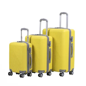 Custom Logo Suitcase Outdoor Suitcase Sets Stylish ABS PC Suitcase Luggage Baggage Set With Wheels