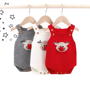 Mimixiong Knitted Custom 2020 Animal Baby Clothes Newborn Baby Items Rompers Infant Clothing OEM Cheap Factory Price