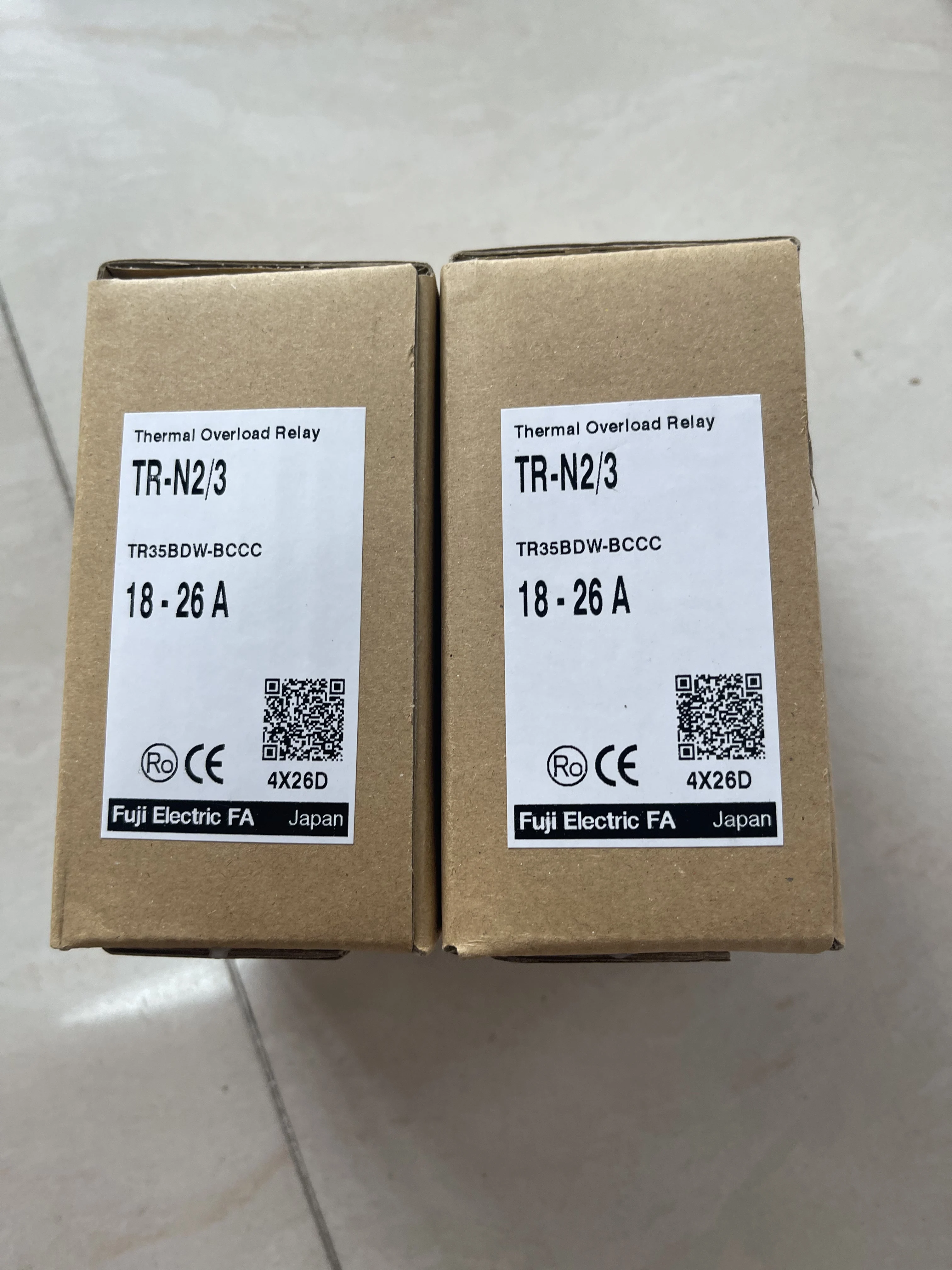 Fuji FA Thermal Overload Relay TR-N2/3 TR35BDW-BCCC 