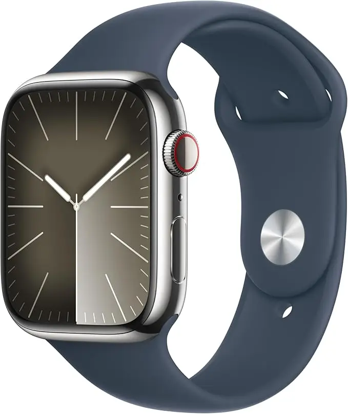 ASIS for Apple IWatch Series 9, 41mm 45mm GPS & Cell, Original Watch Not Refurbish, Bands & Stainless Steel Case with Charger