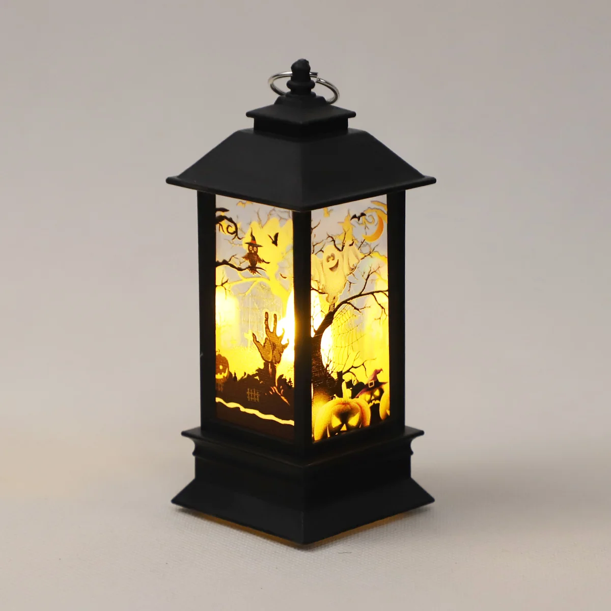 Evropský styl lehká visící malá stolní lampa vánoční minilampy na táboření vnitrobě s LED světly a visícími kruhy