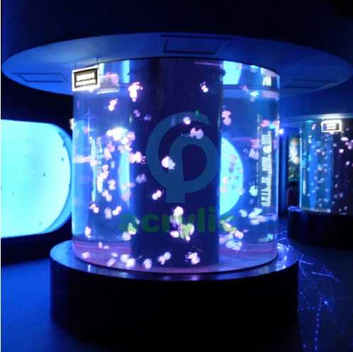 PG Shanghai Rectangular Acrylic Fish tank of Luxury Home for Custom Commercial square to Rectangle clear Aquarium Luxury Glass