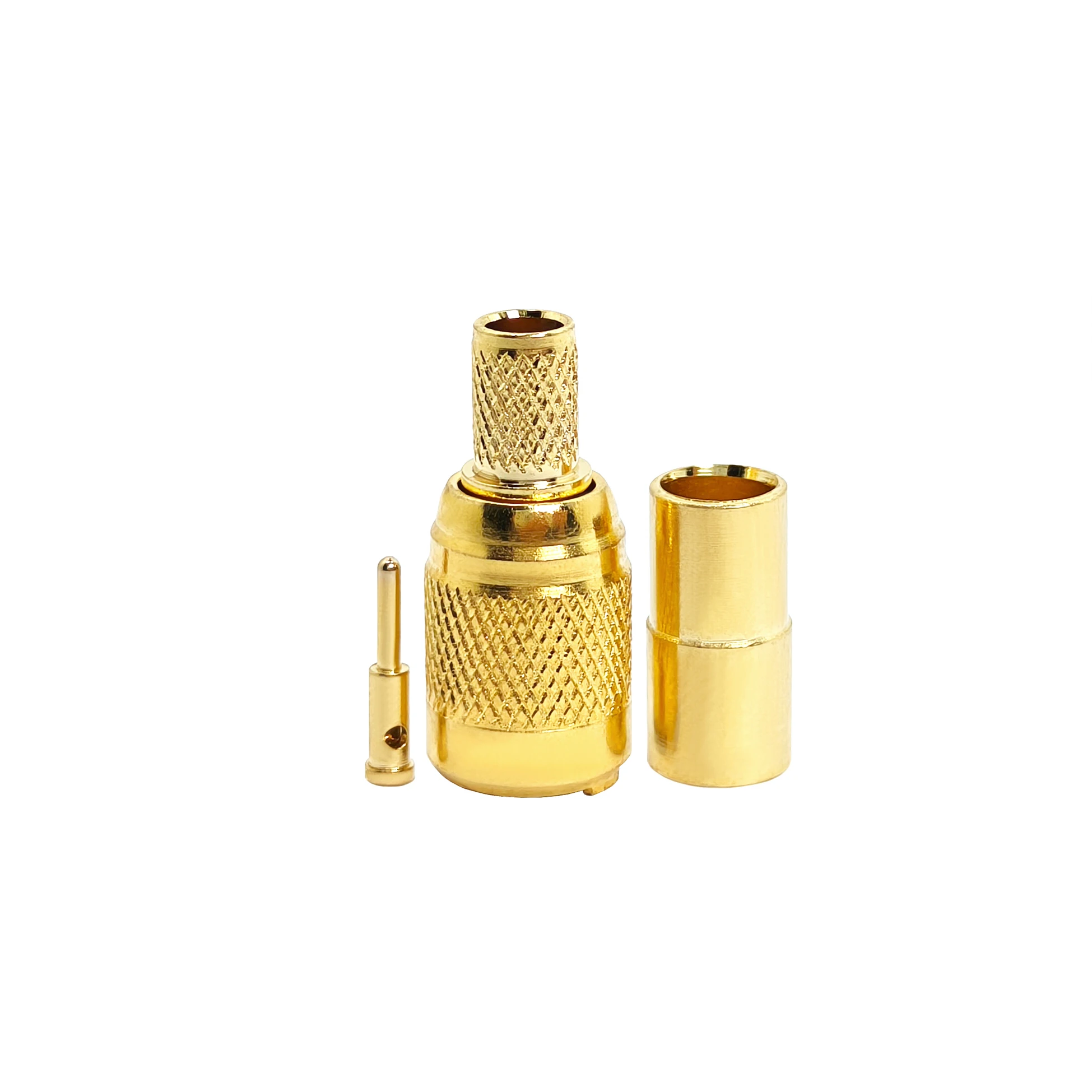 Gold Plated 12-32 UNF Male Thread Connector Corrosion-Resistant