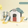 Swing slide house combination