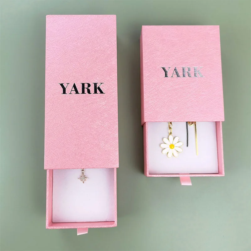 Ящик для ювелирных изделий на заказ роскошная коробка упаковки серег браслетов подвесок