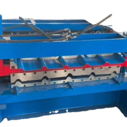 Dobladora De Calaminas Tr4 Tr5 Double Roll Forming Machine