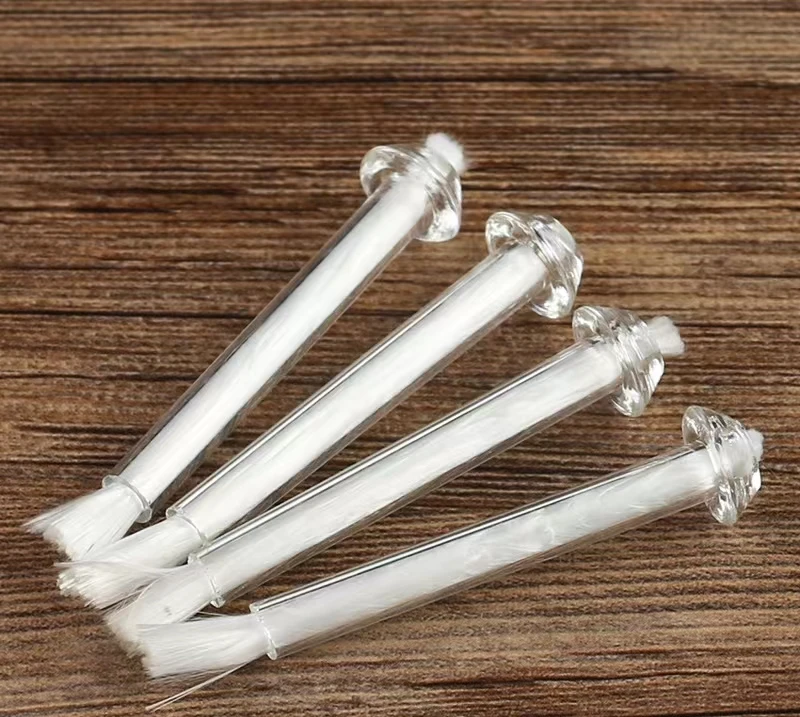 Customized Color Clear Borosilicate Glass Oil Lamp Wick Made in China