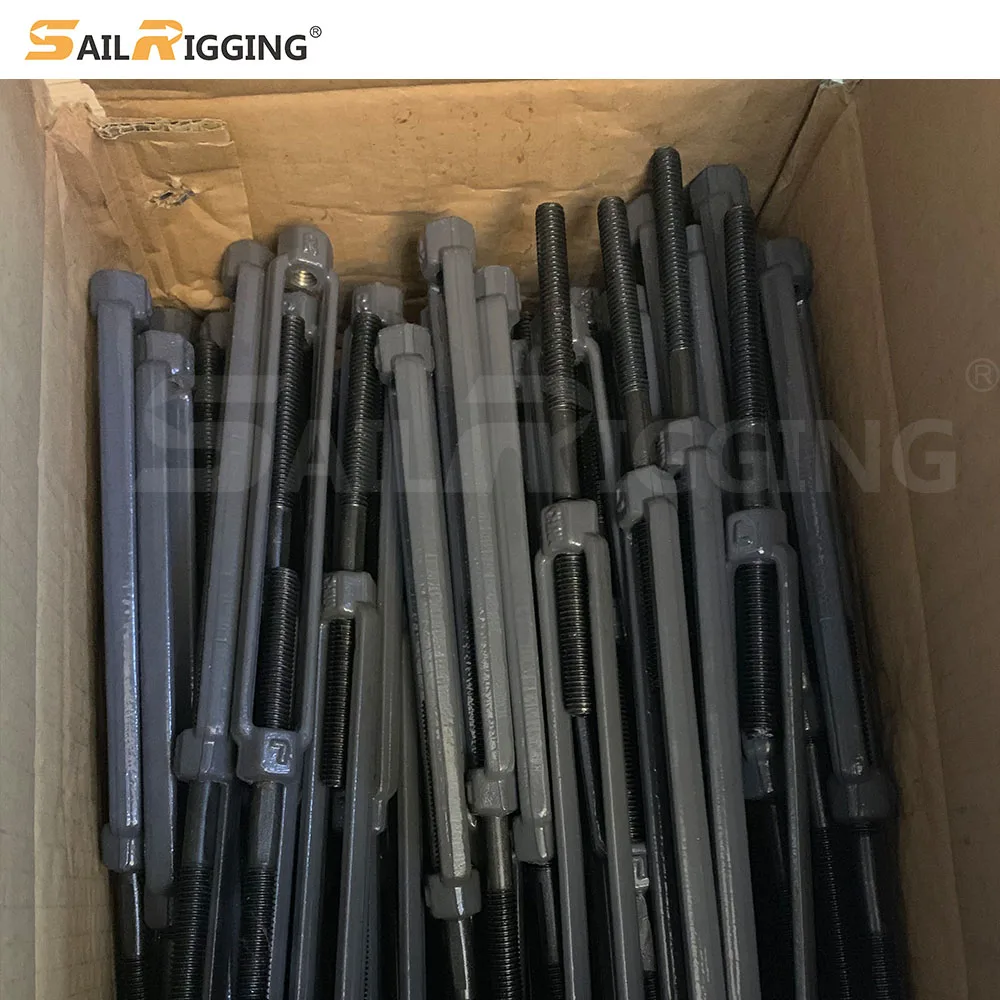 US Type Adjustable Rod Ends Heavy Industry Turnbuckle Tension Assembly Architectural Tie Rod Assemblies Drop Forged Turnbuckles