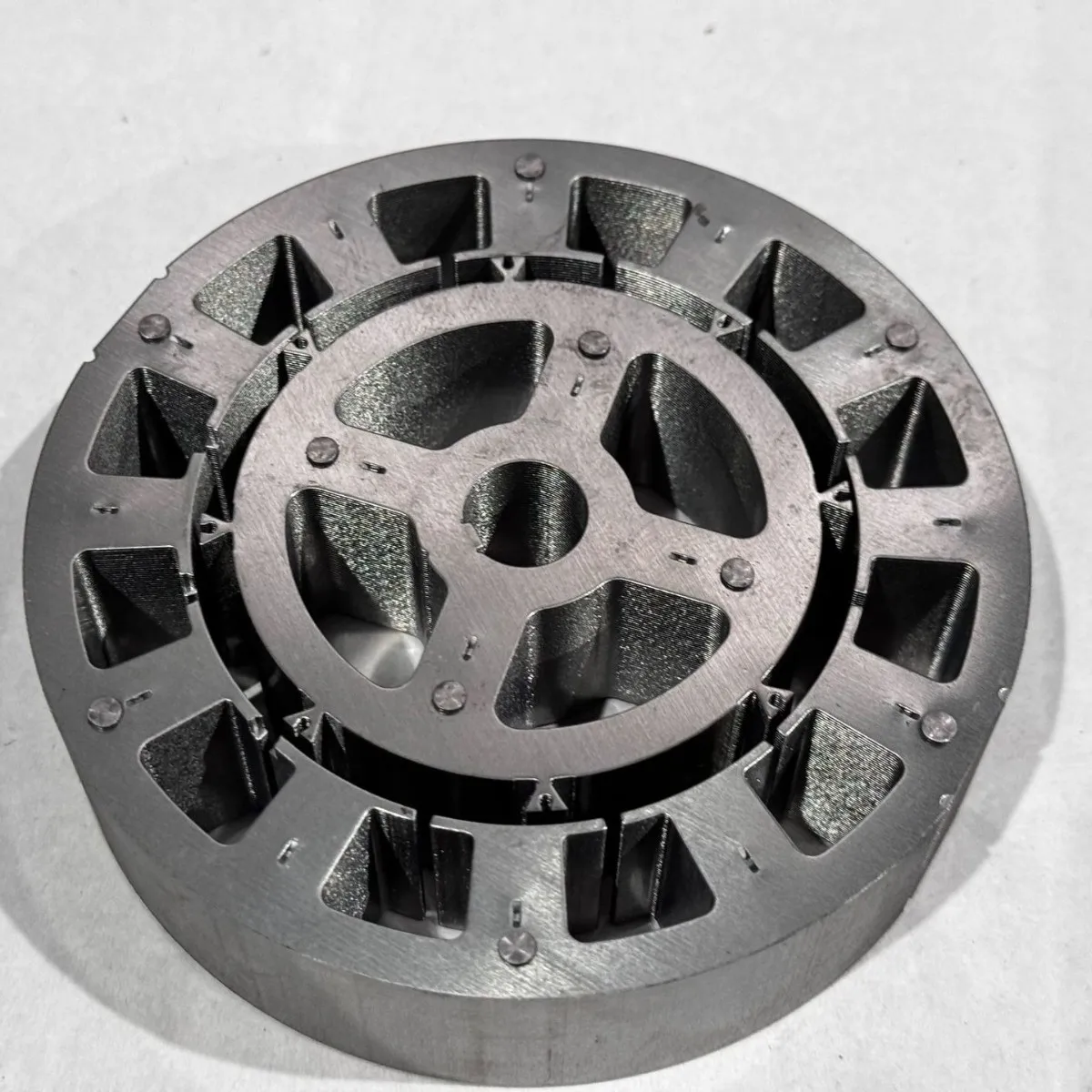 OD 120MM ID 80MM Stator Rotor Manufacturers Wholesale Motor Motor Rotor Core Shafeless Rotor Motor Stator Electric Durable