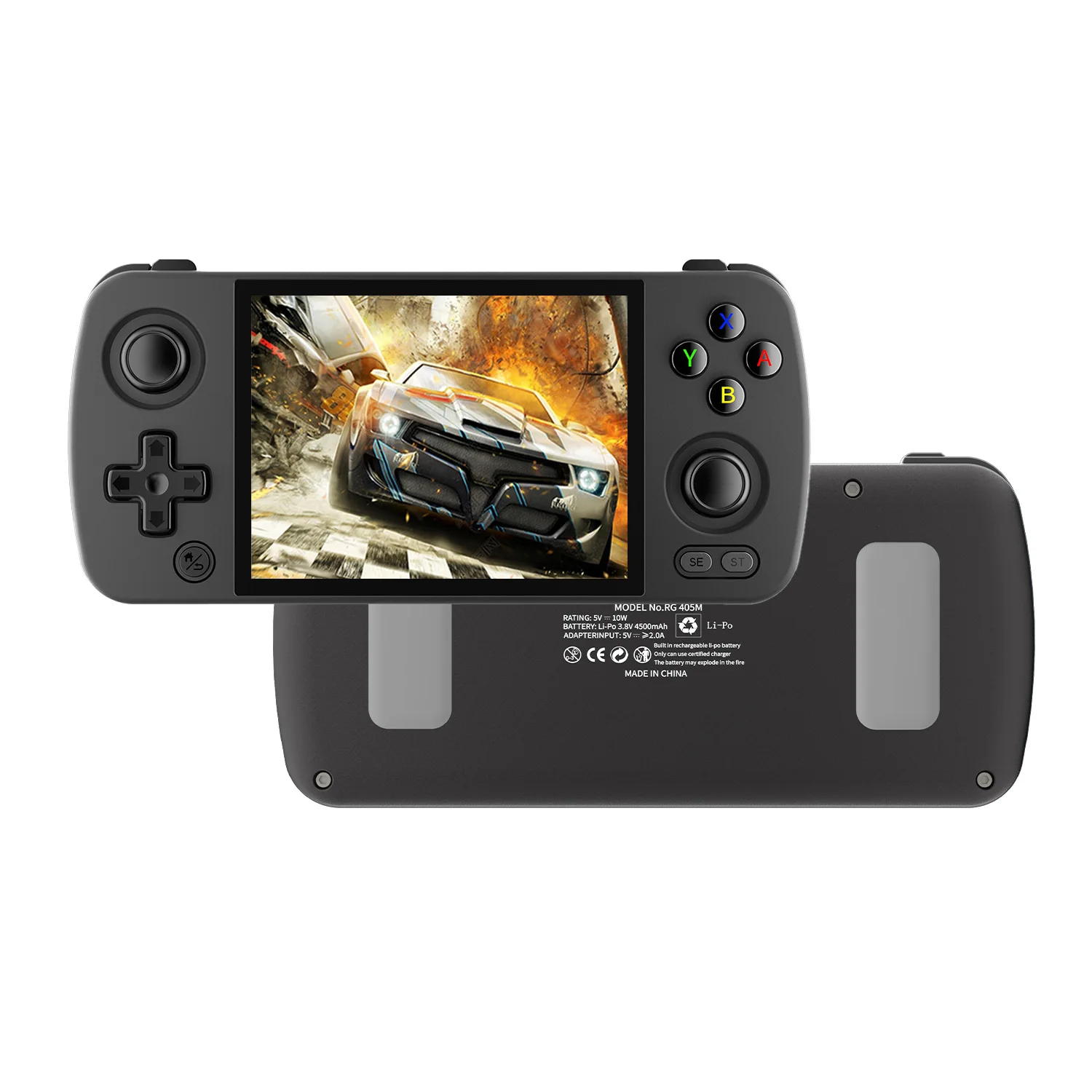 ANBERNIC RG405M 黒 ANBERNIC RG405M Android 12 Game Console 256GB TF 128GB eMMC
