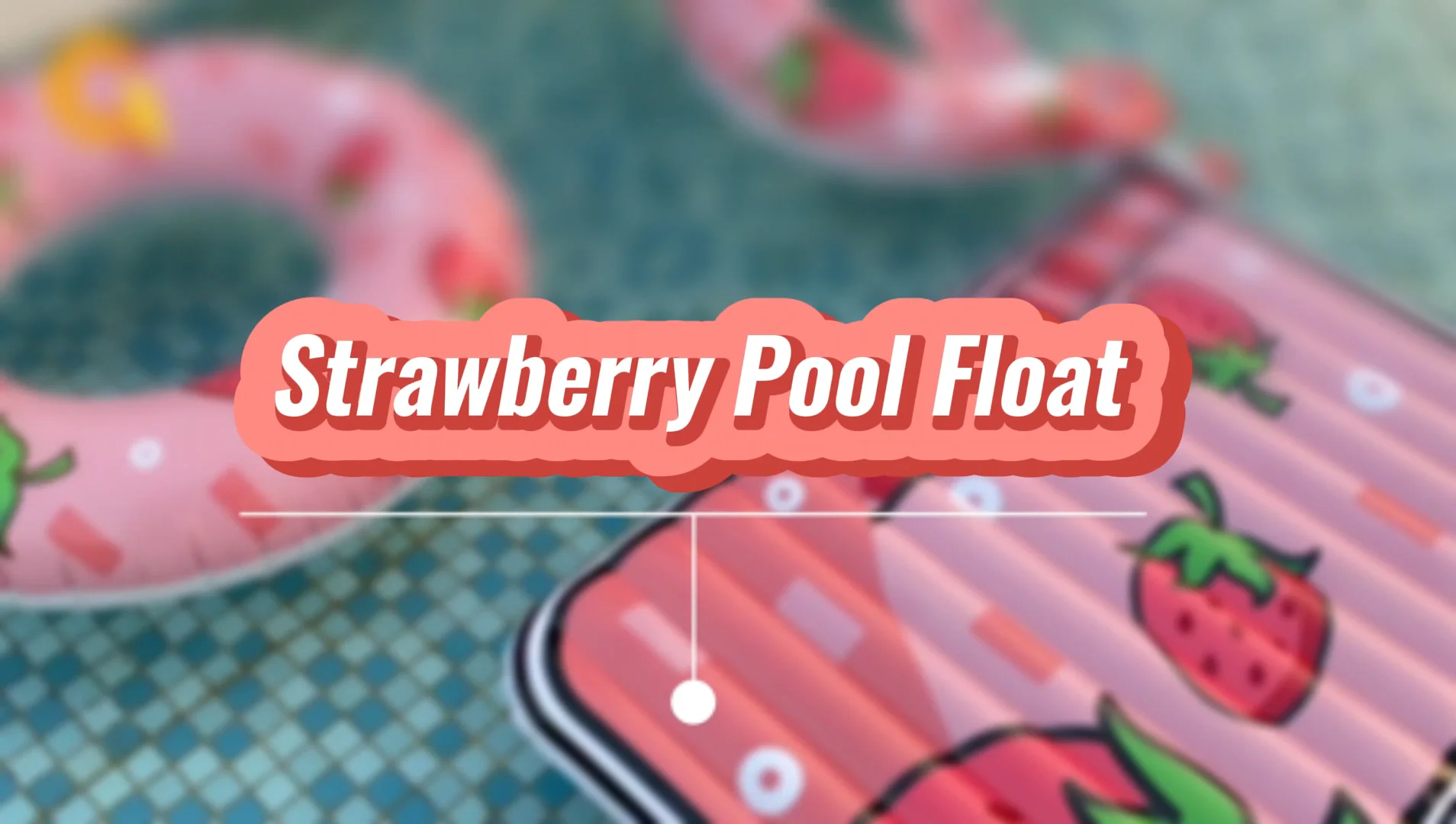 Custom Giant Inflatable Strawberry Pool Float Swim Tube Buy