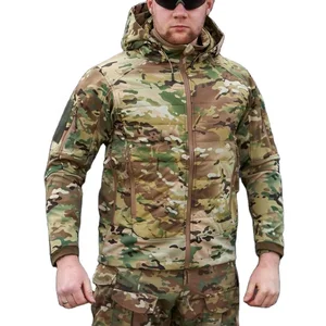 Huanlong Clothes Outdoor Thermal Lightweight Hiking Warm Tactical Jacket Mens Jackets Camouflage Jacket Men