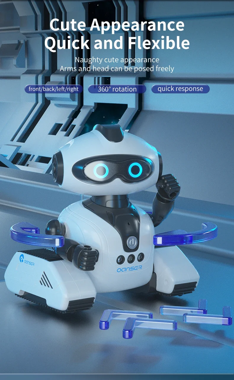 Mini Rc Robot Sensing Cady Wida Intelligent Toy Programing Education ...