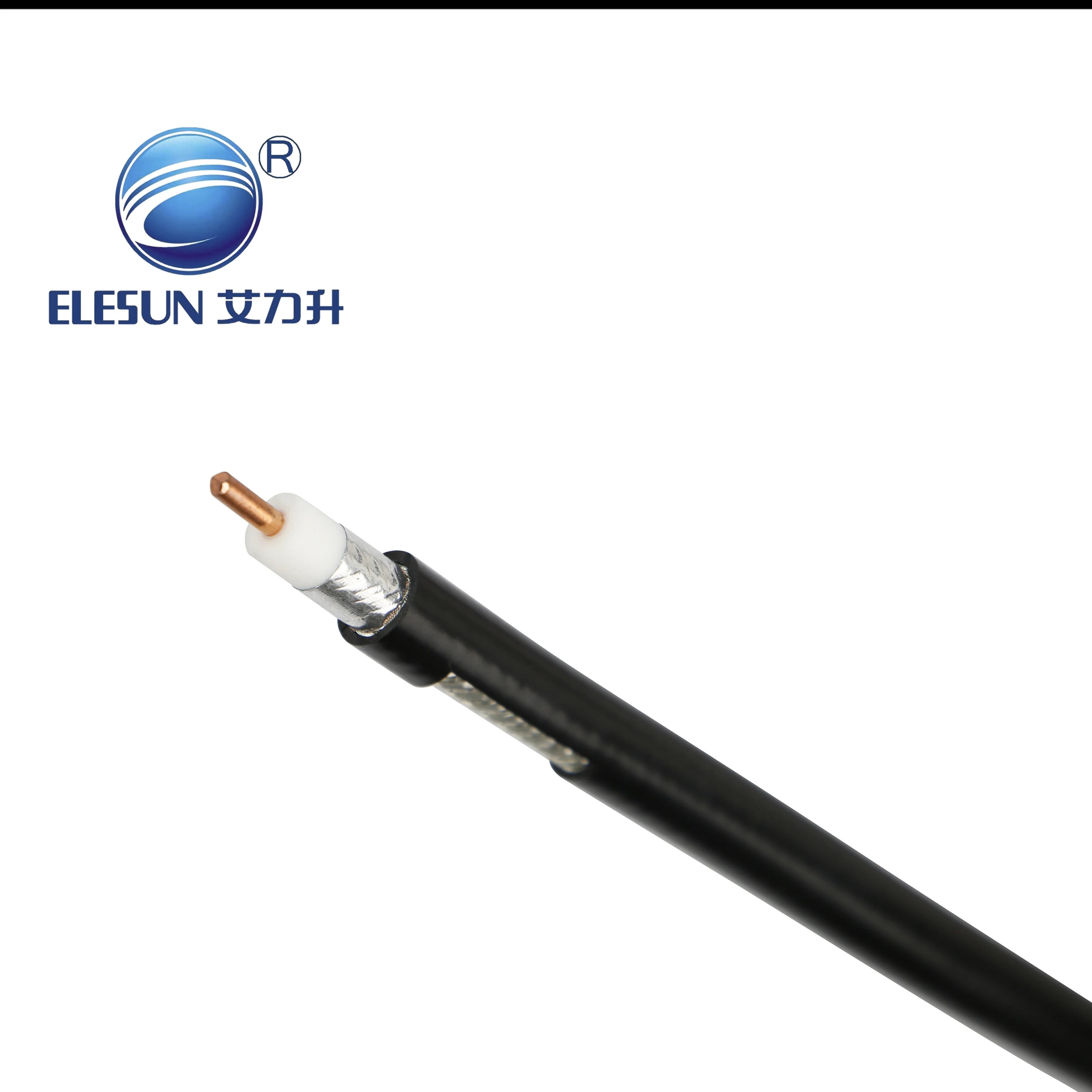 Low Loss RF Cable 50 Ohm RG8 Coaxial Cable/Satellite TV Coaxial Cable RG8/ALSR400