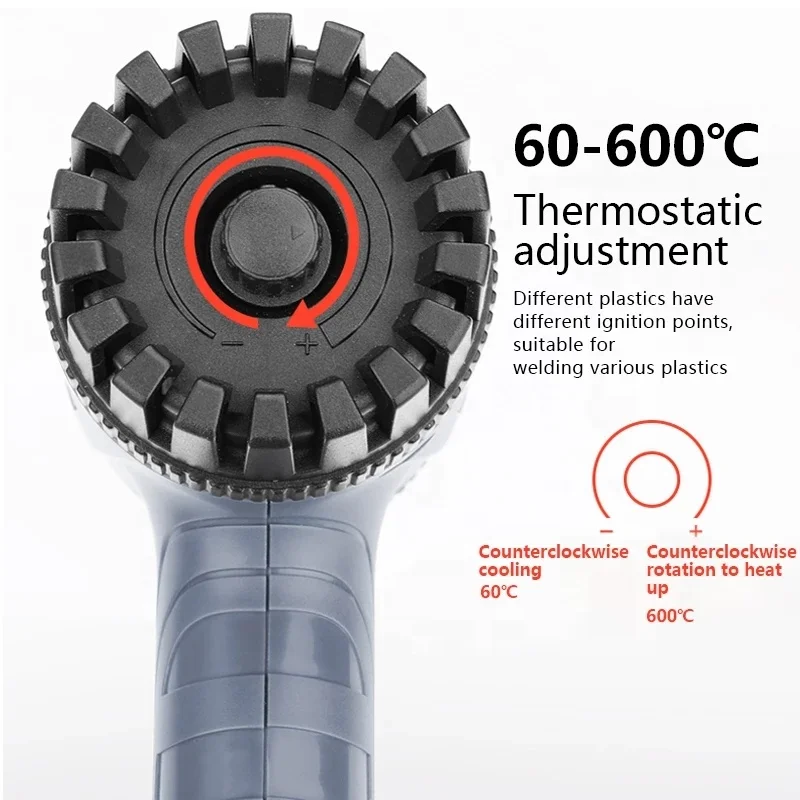 Qili 750 Вт Тепловая пушка Профессиональная ручная Регулируемая температура горячий воздух портативный домашний BGA переделка сварочный припой