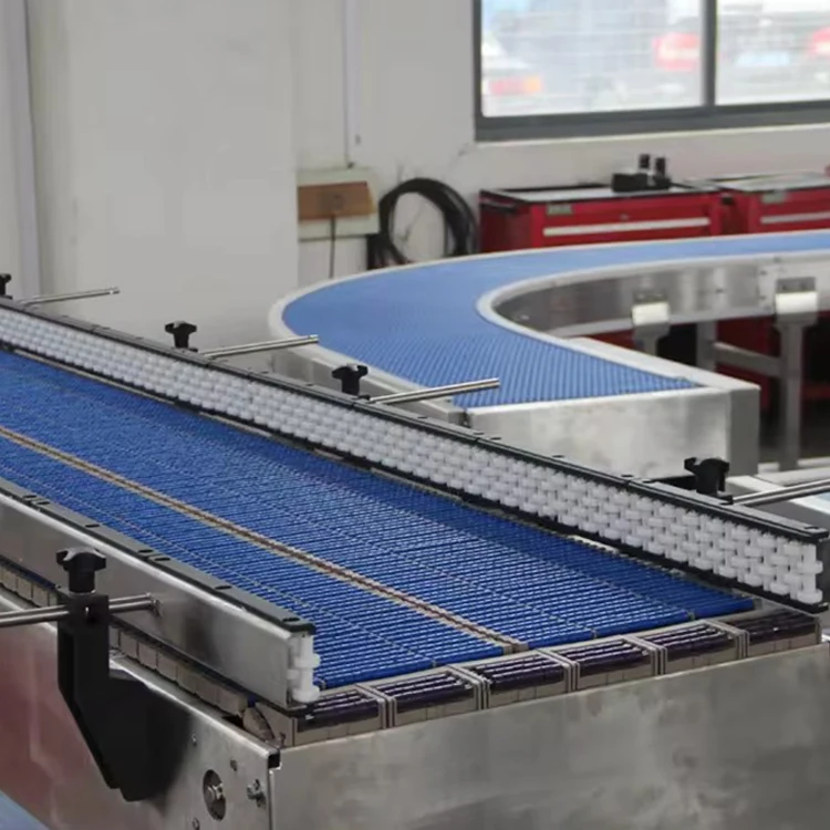 High Quality Customized High Temperature Plastic Modular Belt Conveyor System Price