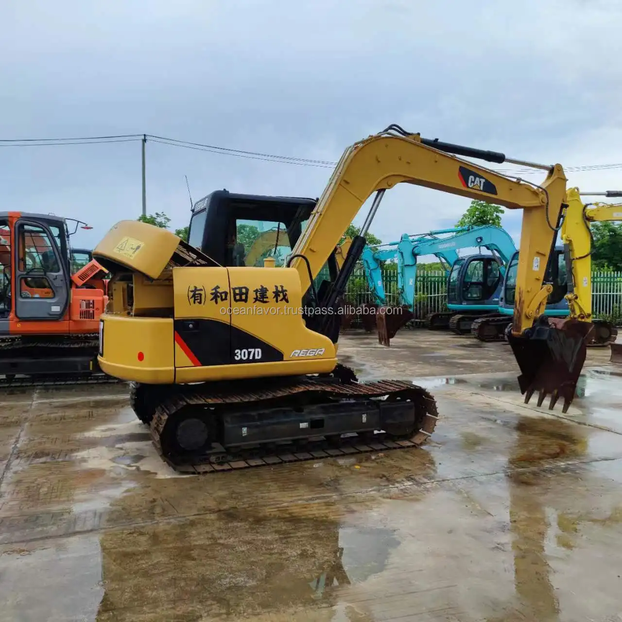 Excavadora sobre orugas de gato japonés 307, oruga 307D usada,  miniexcavadora de oruga 307D| Alibaba.com