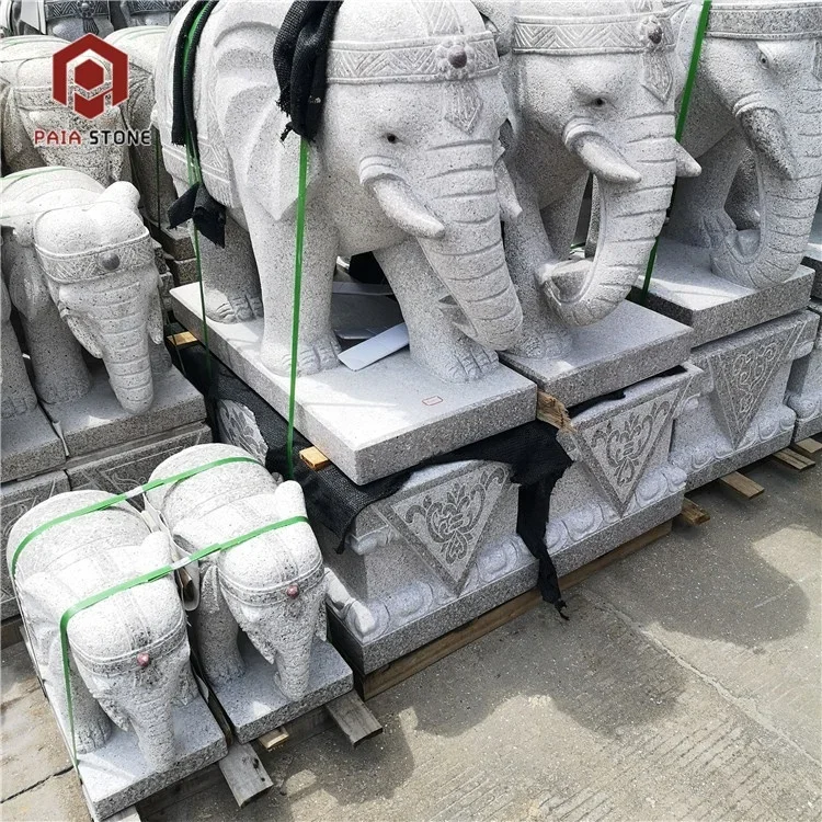 product religious temple use large animal granite statue type and indian style natural style sculpture-1