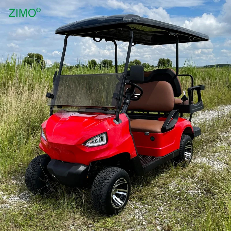 Хит продаж, сельскохозяйственная 2-местная 4-местная внедорожная электрическая тележка для гольфа, спортивная машина для взрослых бок о бок